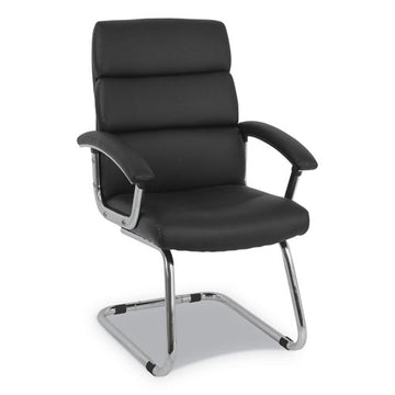 HON® Traction Guest Chair, 20.1" X 27.2" X 39.3", Black Seat-back, Chrome Base freeshipping - TVN Wholesale